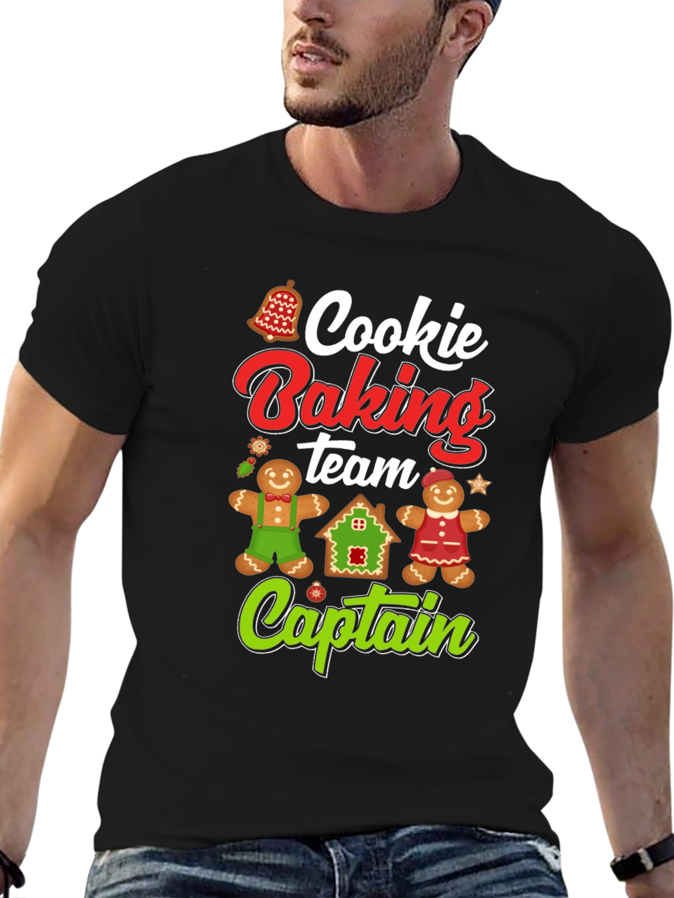 Cookie Baking Team Captain Holiday T-Shirt