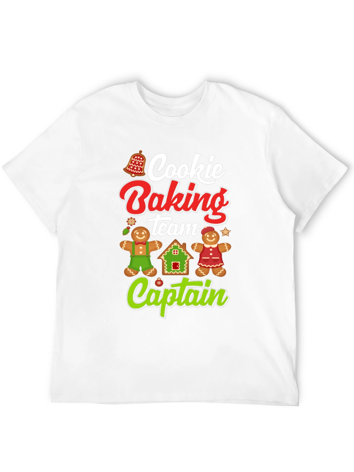 Cookie Baking Team Captain Holiday T-Shirt