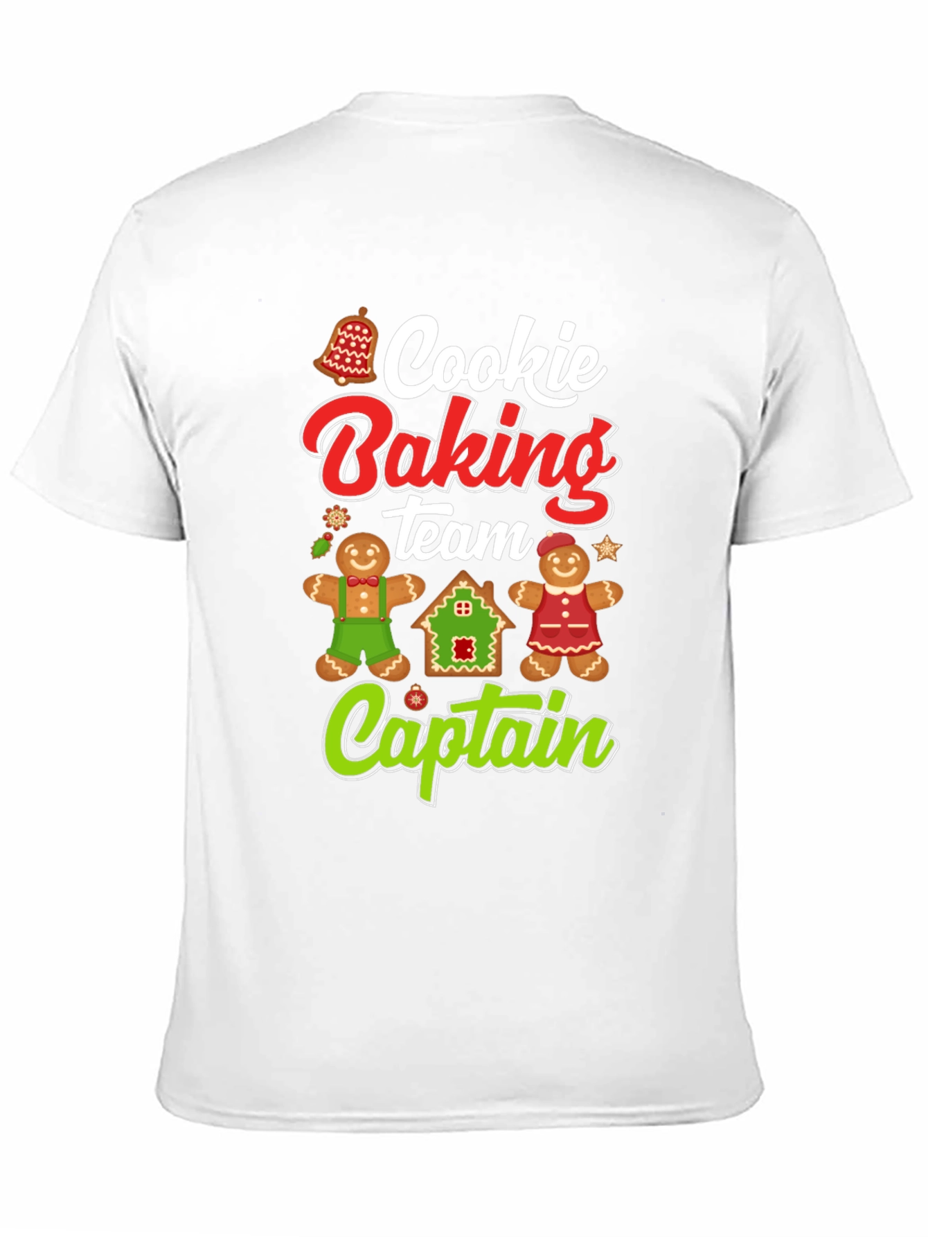 Cookie Baking Team Captain Holiday T-Shirt