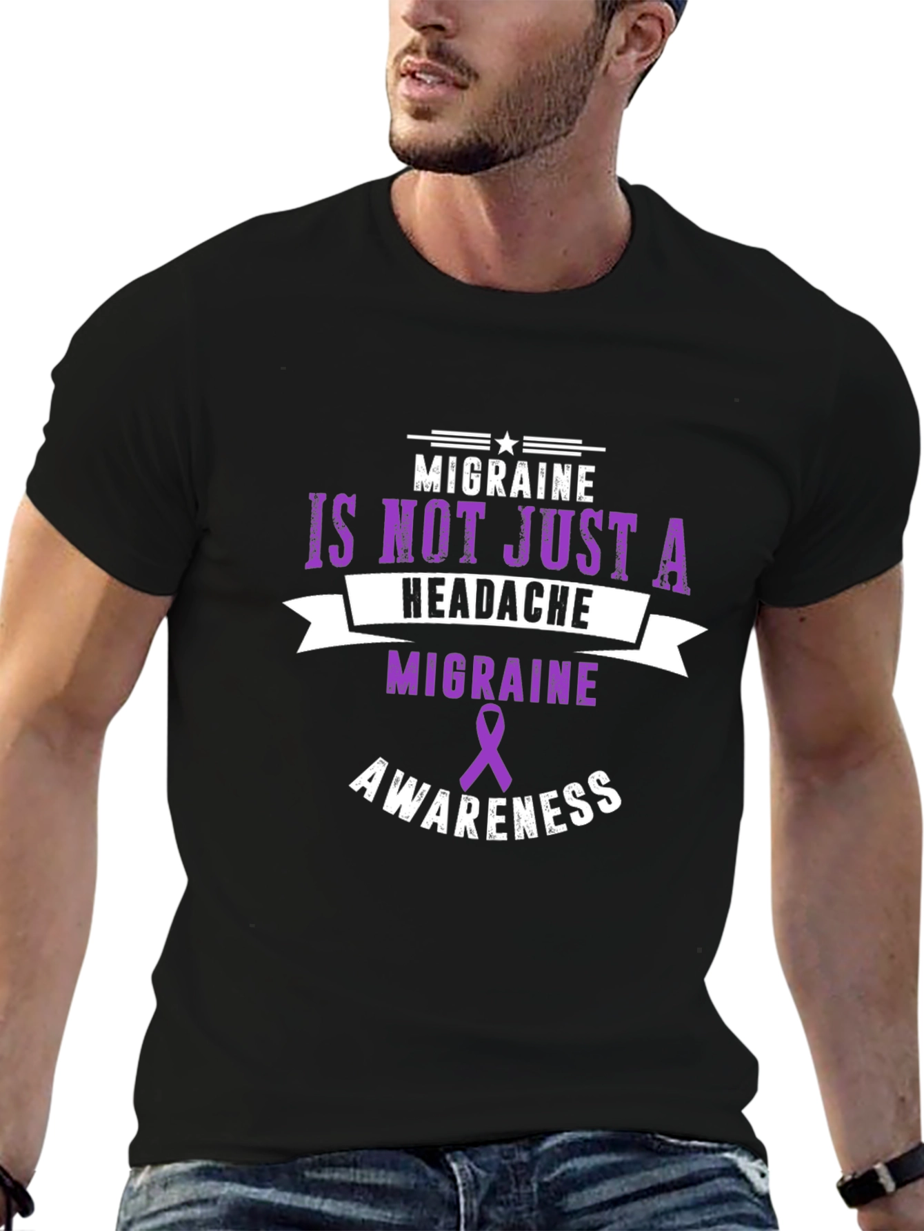 Migraine Awareness Graphic T-Shirt