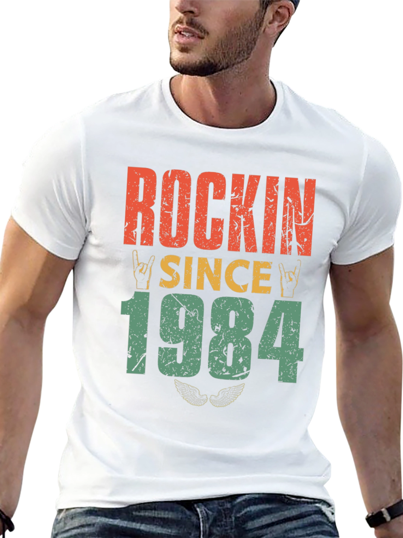 Rockin Since 1984 Graphic Tee
