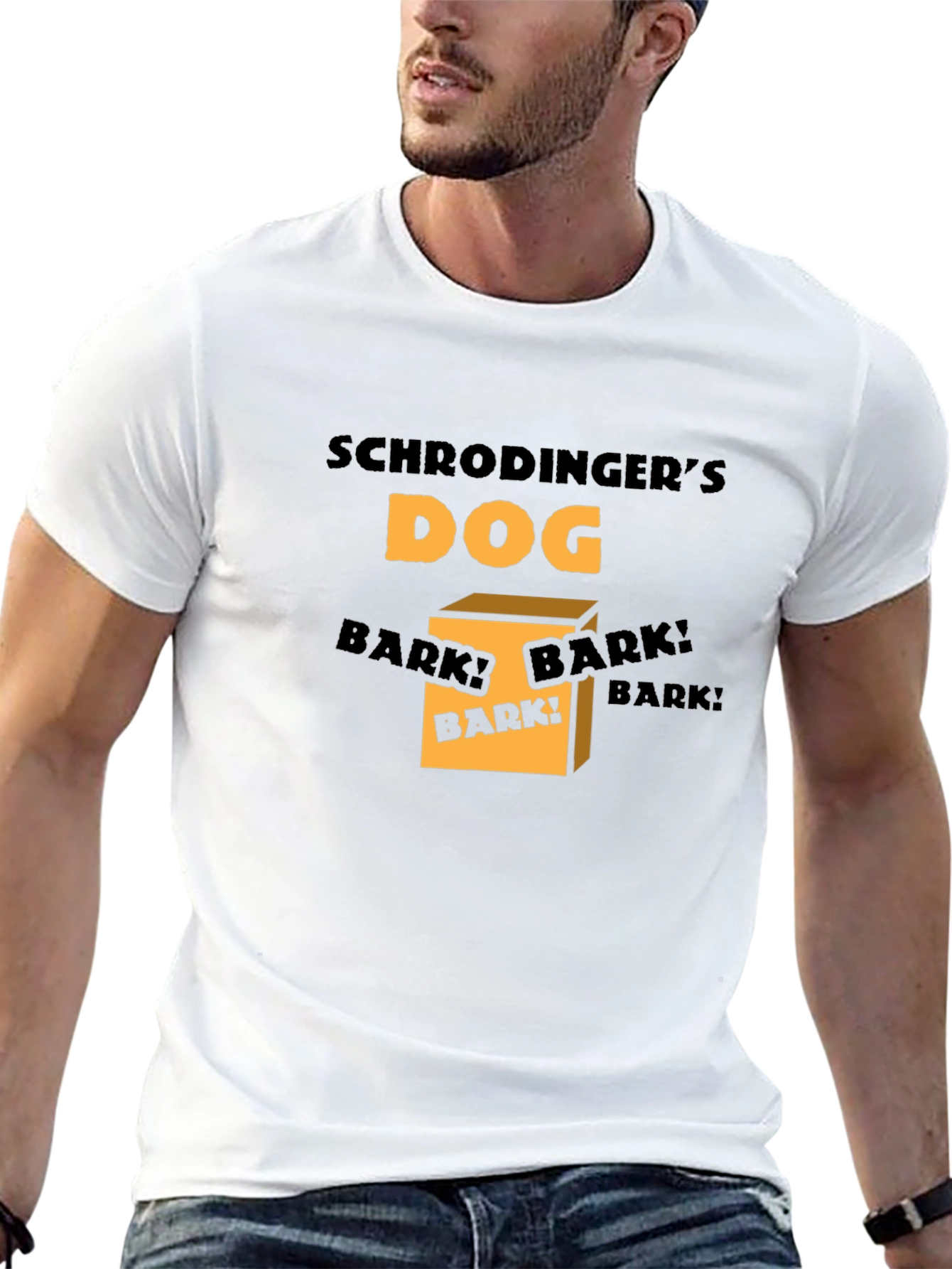 Schrödingers Dog T-Shirt - Funny Science Tee