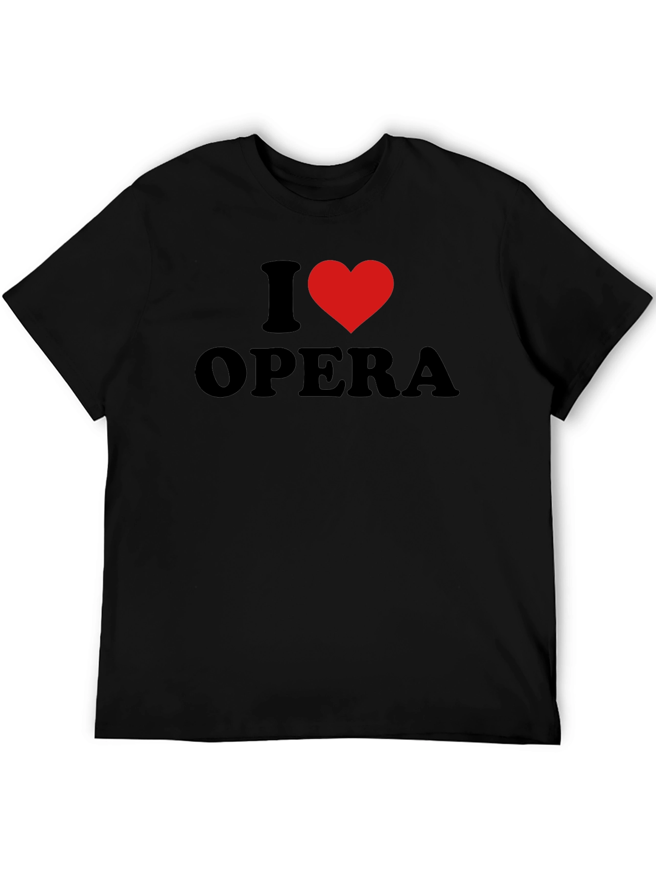 I Love Opera Graphic T-Shirt - Soft Cotton Blend
