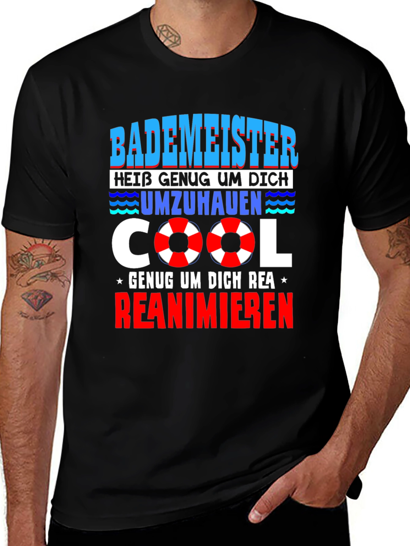 Bademeister Cool Graphic T-Shirt