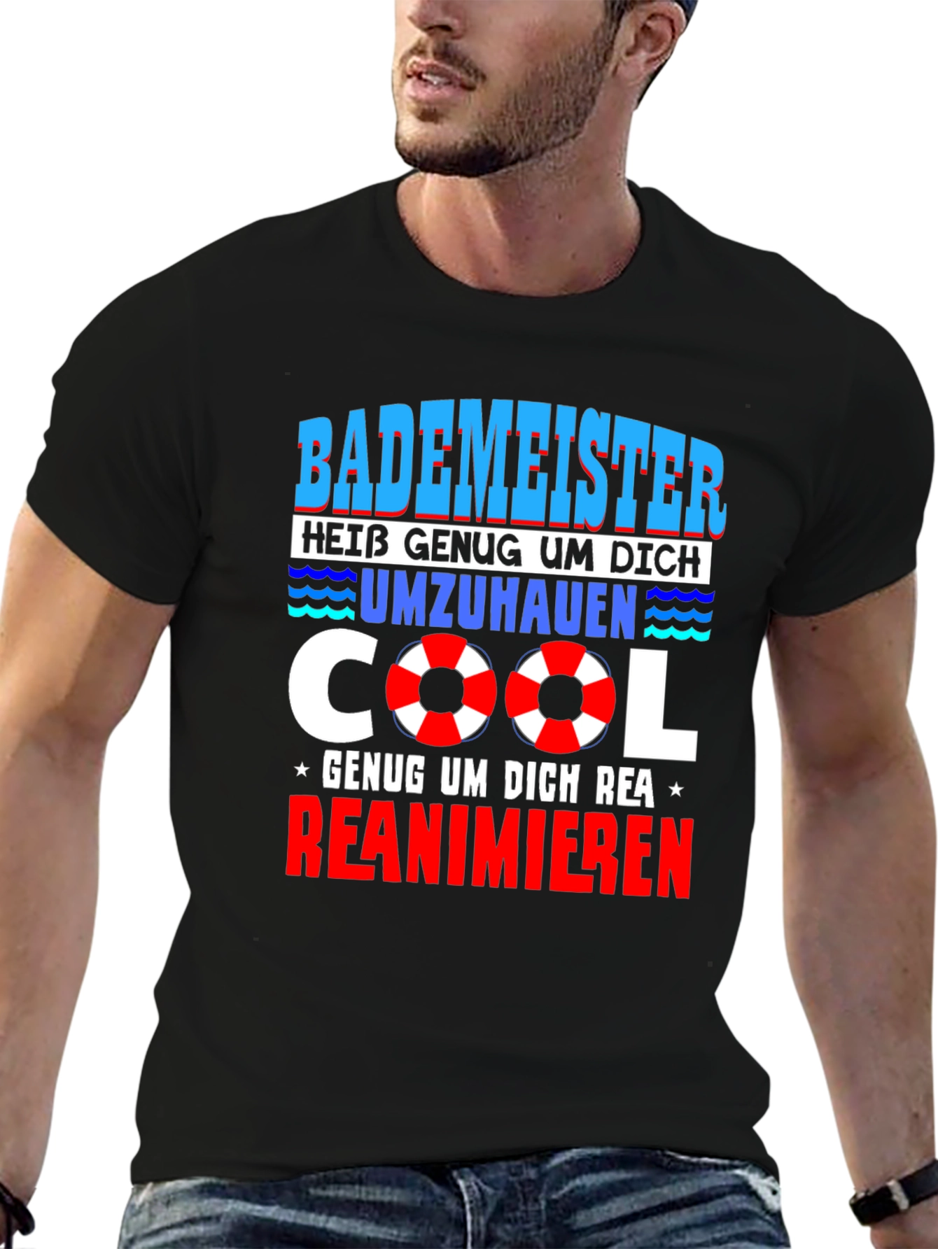 Bademeister Cool Graphic T-Shirt