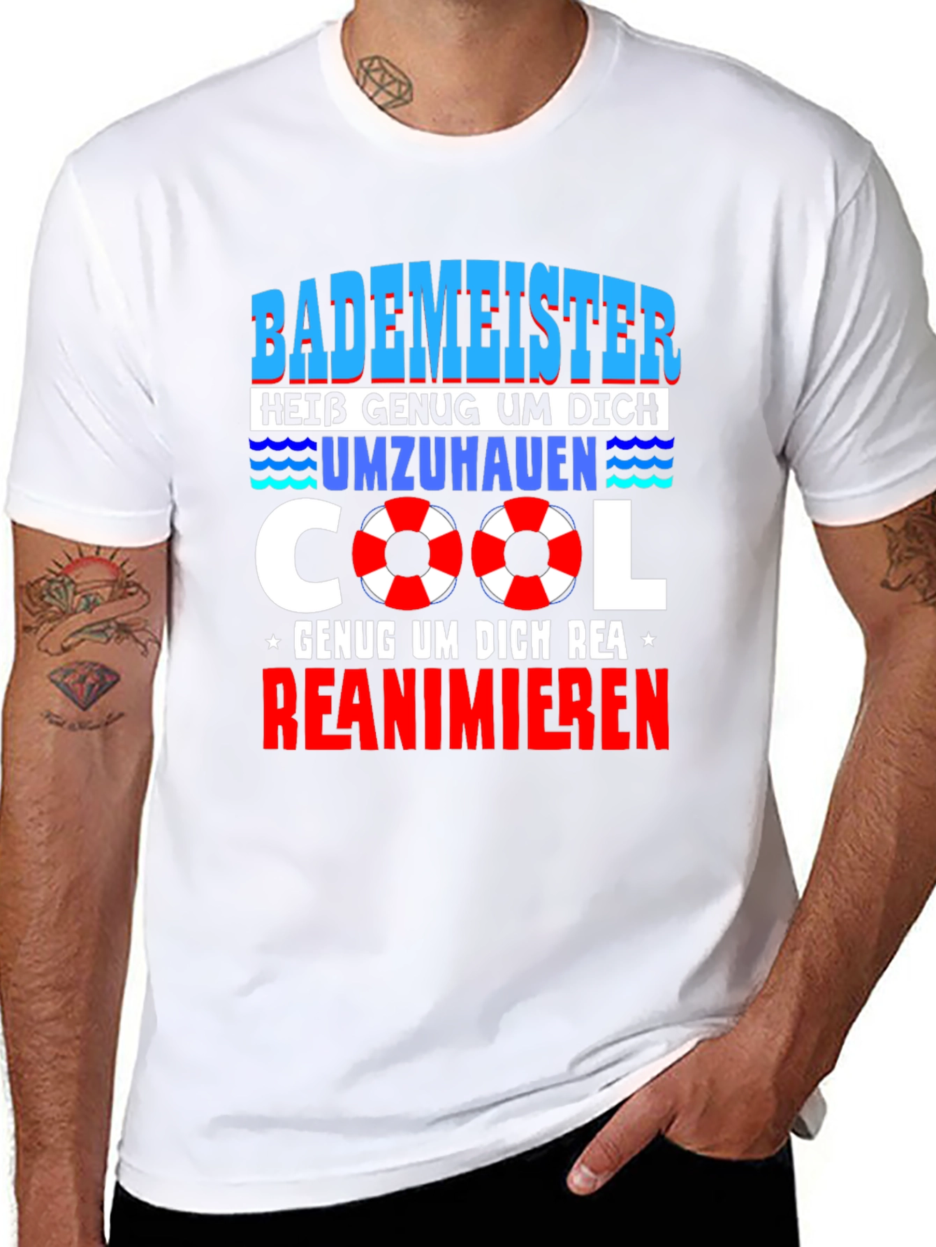 Bademeister Cool Graphic T-Shirt