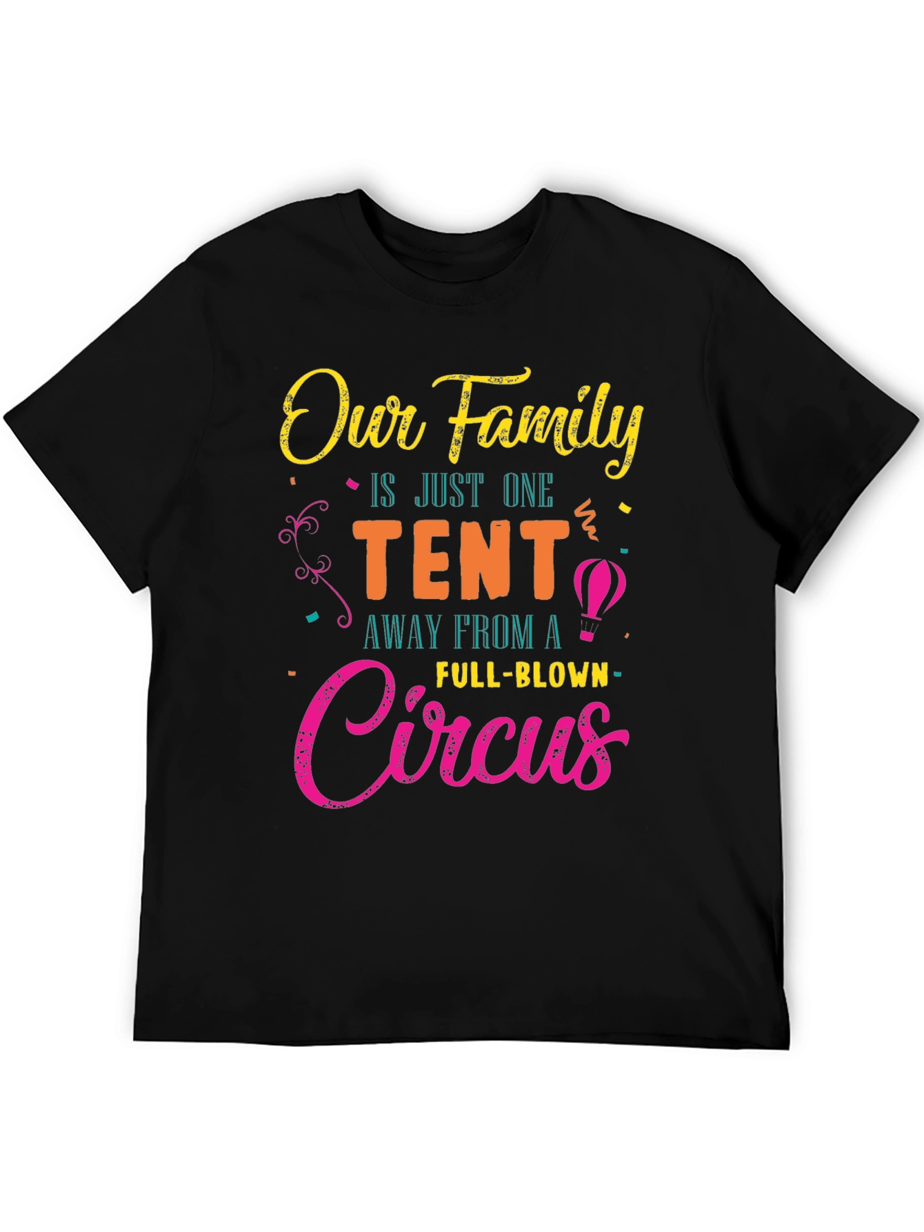 Our Family Circus Graphic T-Shirt