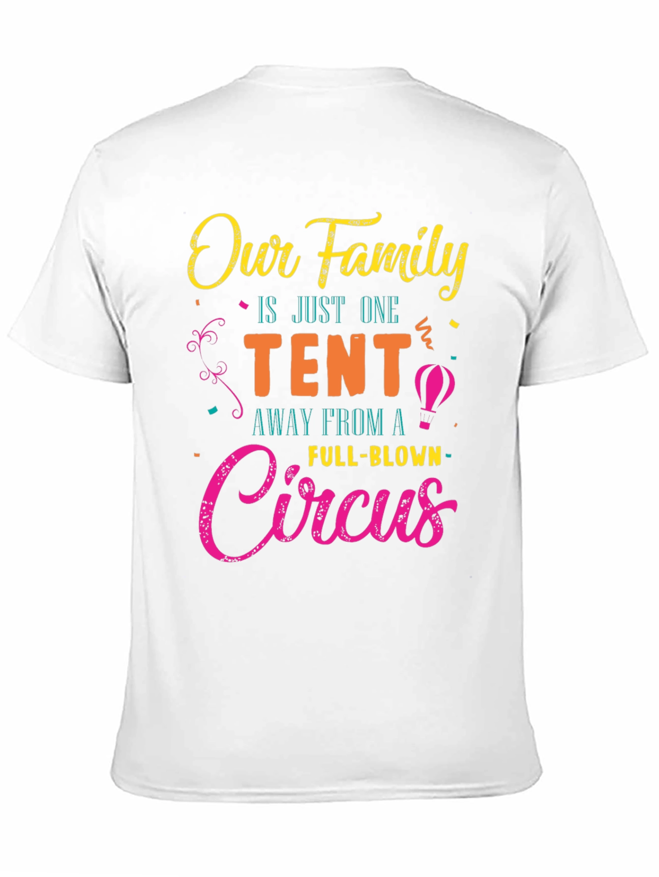 Our Family Circus Graphic T-Shirt