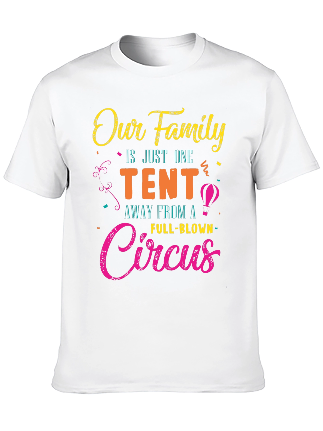 Our Family Circus Graphic T-Shirt