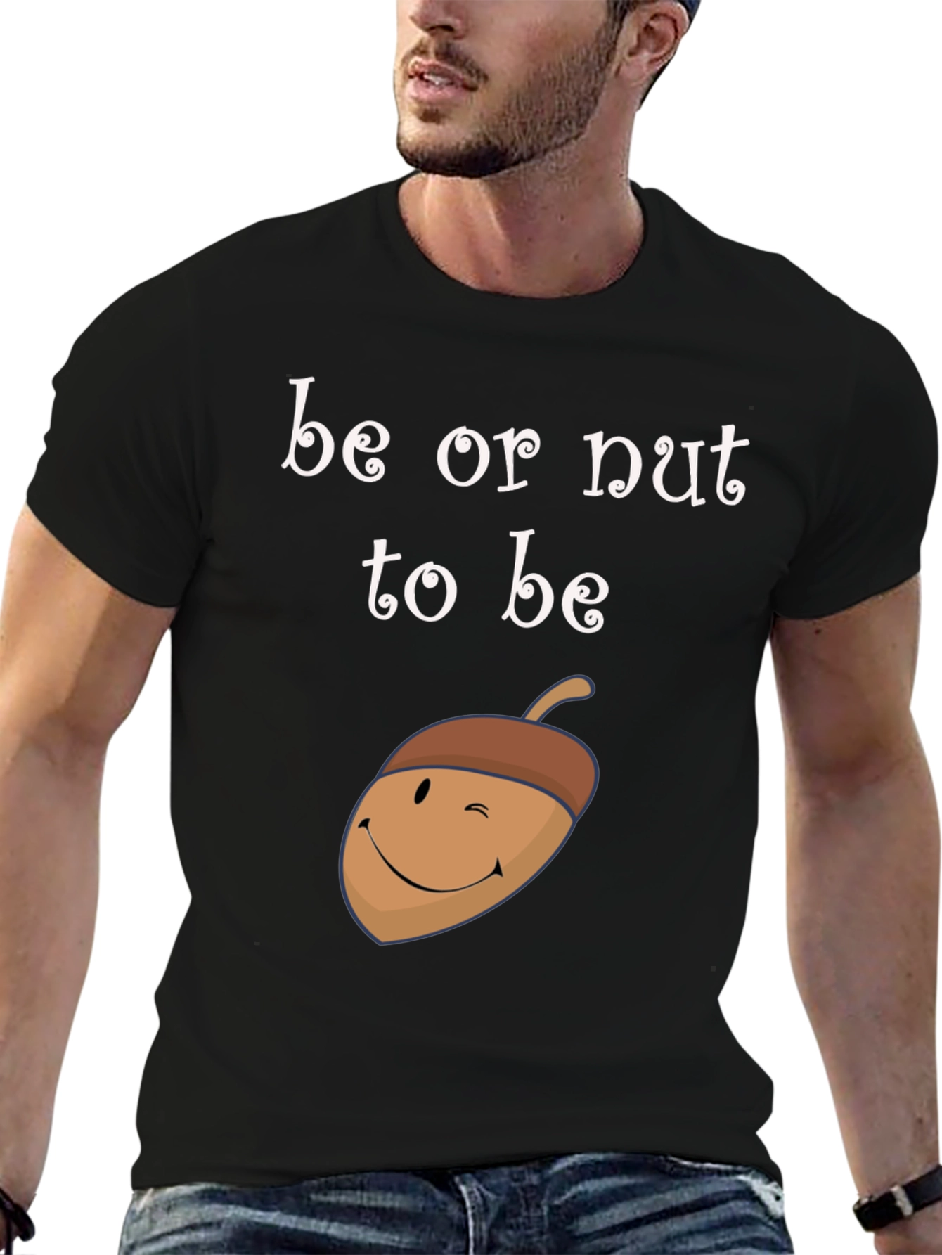 Be or Nut to Be Graphic Tee