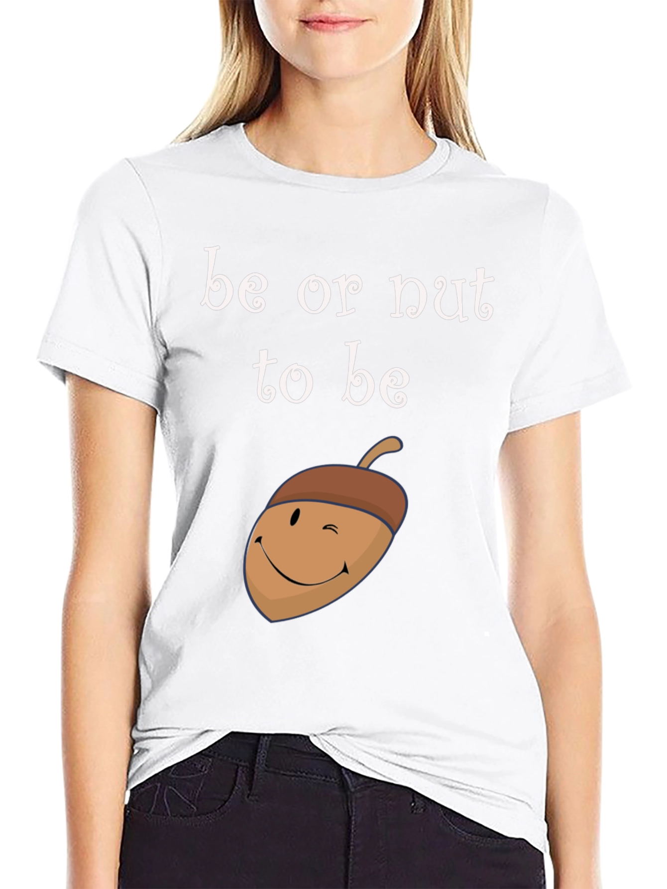 Be or Nut to Be Graphic Tee