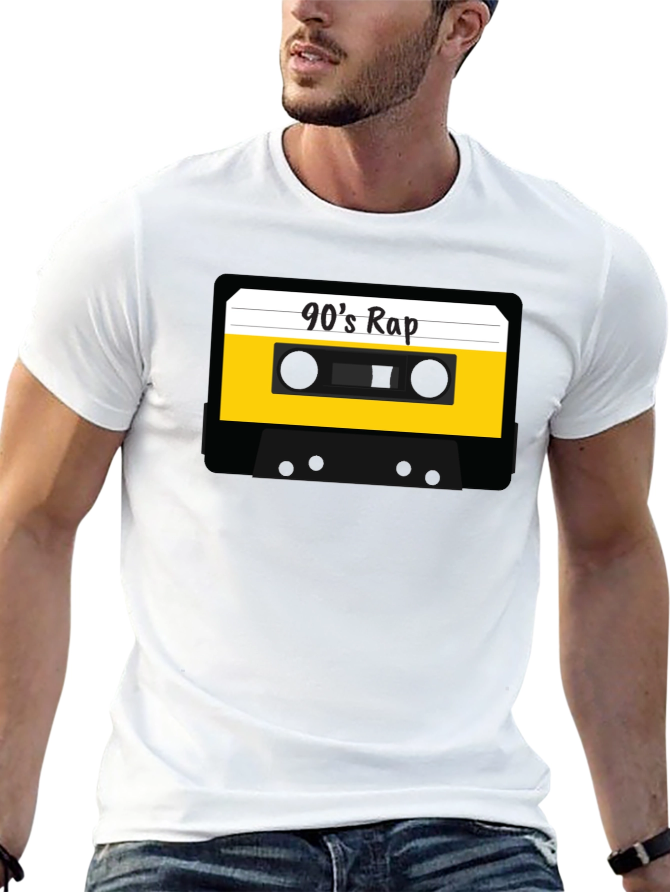 90s Rap Cassette Tape Graphic Tee