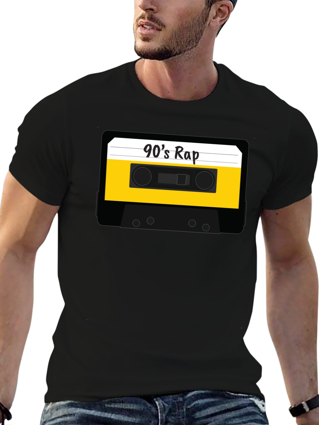 90s Rap Cassette Tape Graphic Tee