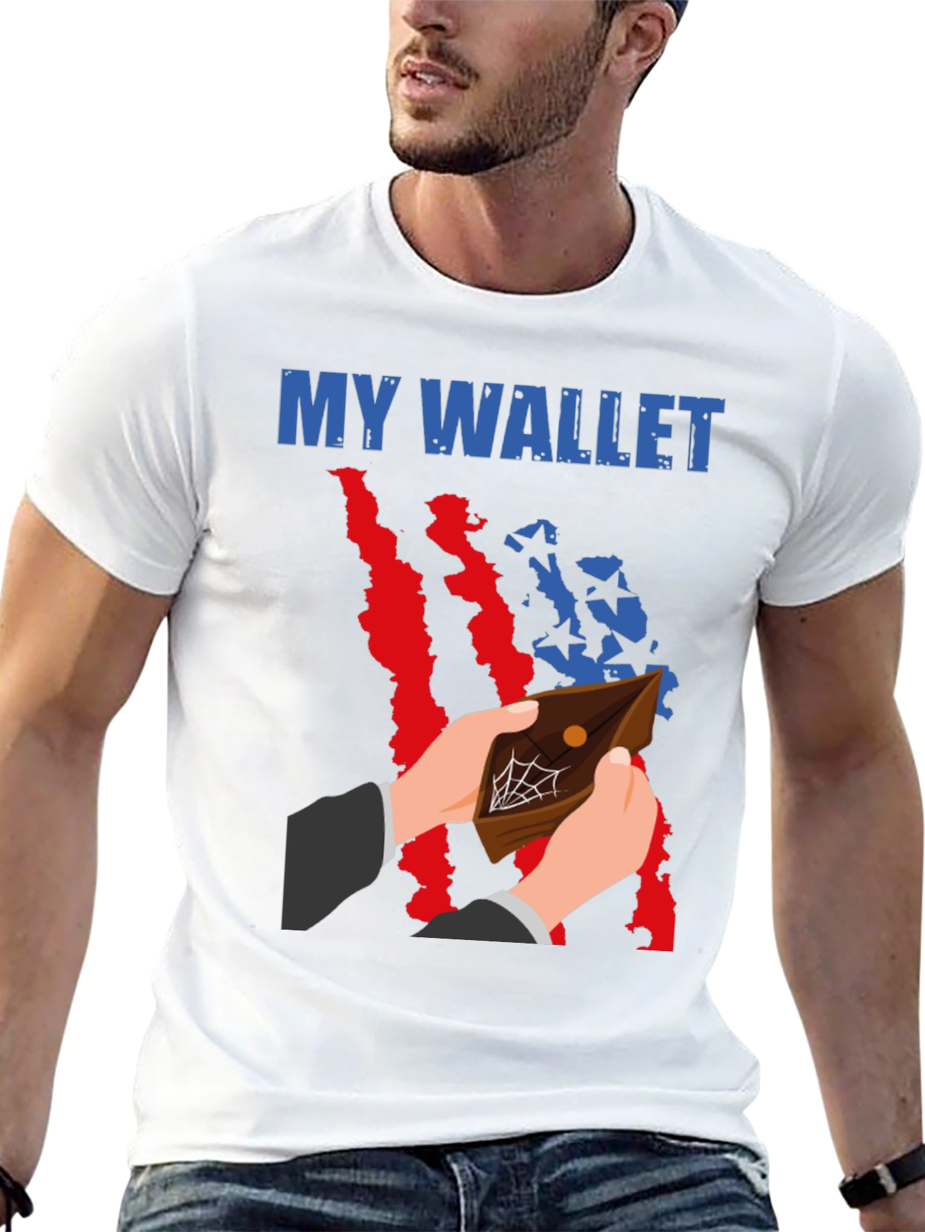 Empty Wallet T-Shirt - Humorous Design
