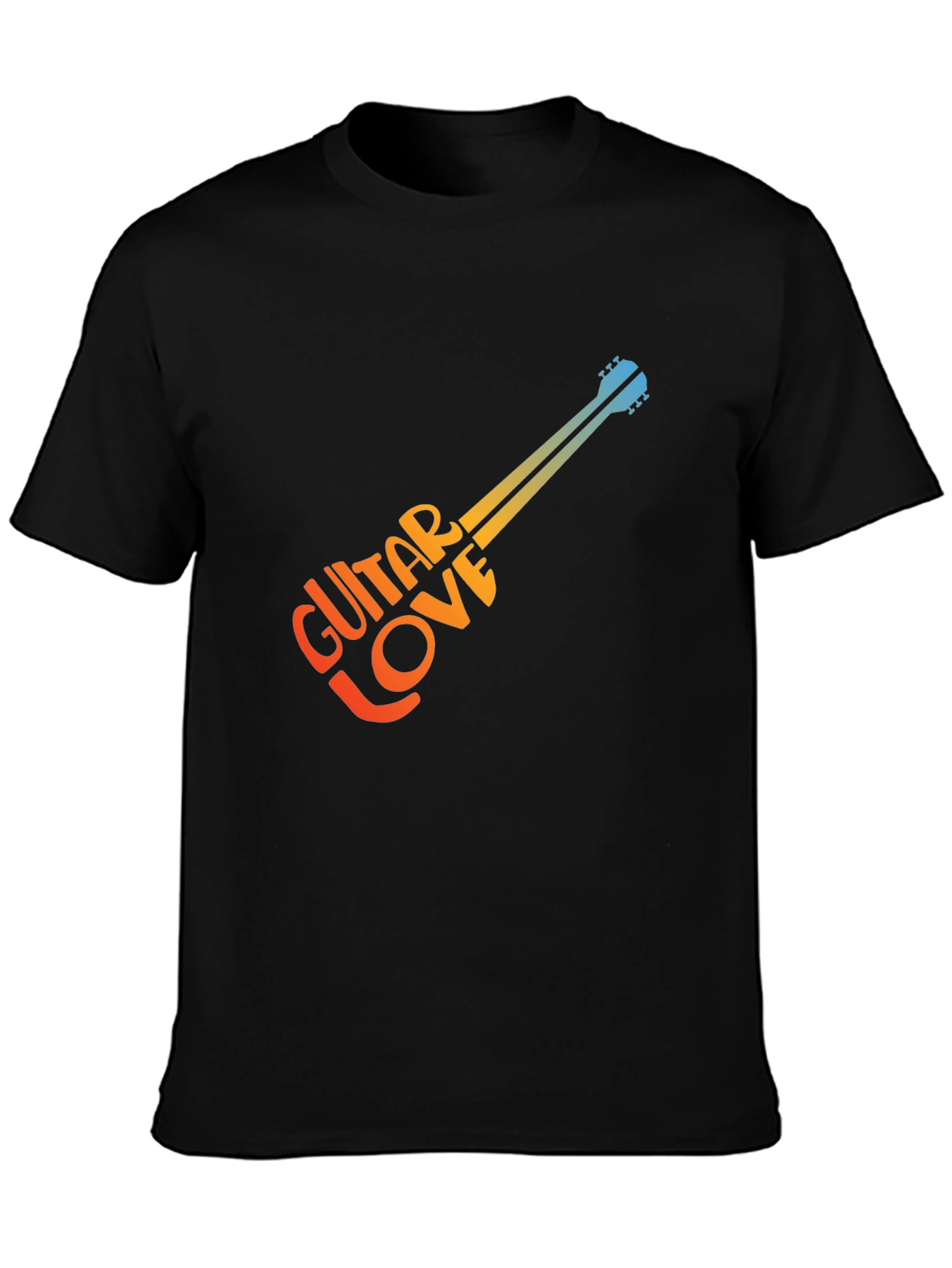 Guitar Love Graphic T-Shirt - Stylish Music Tee