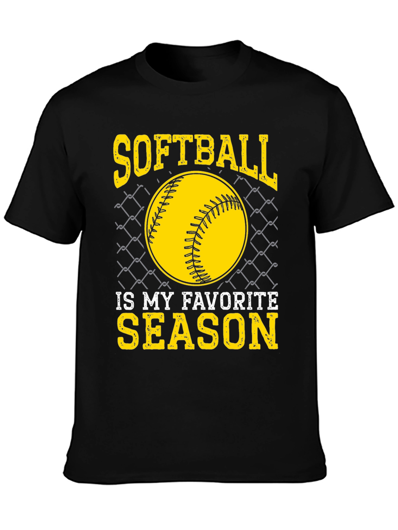 Softball Is My Favorite Season T-Shirt