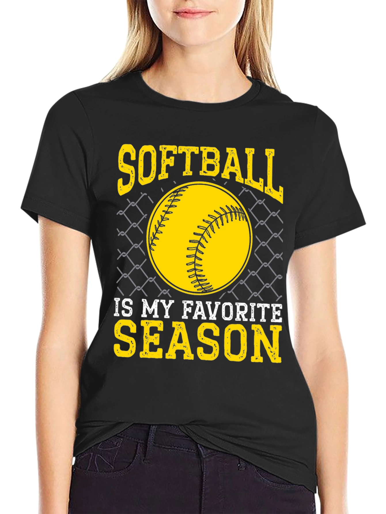 Softball Is My Favorite Season T-Shirt