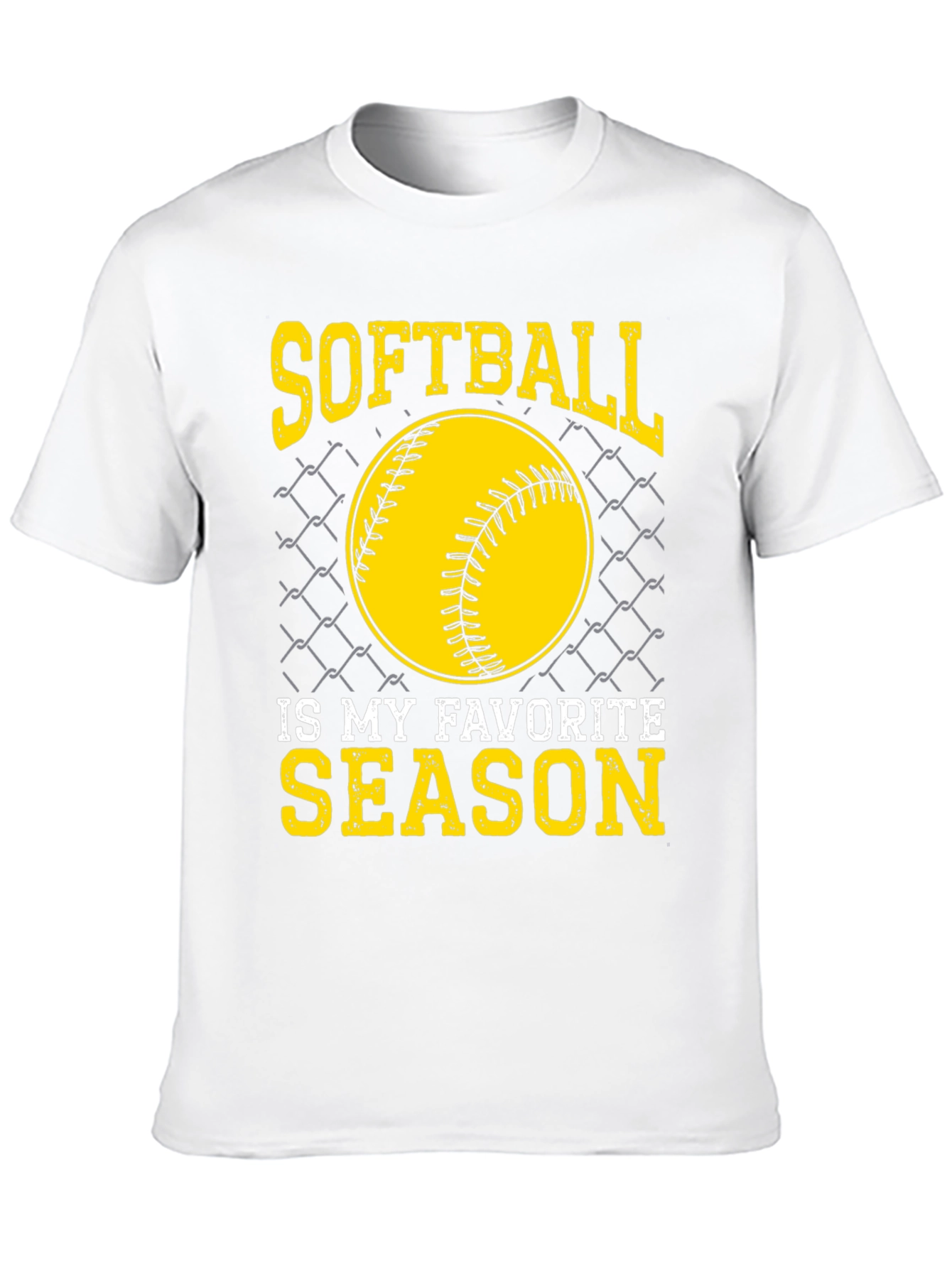 Softball Is My Favorite Season T-Shirt