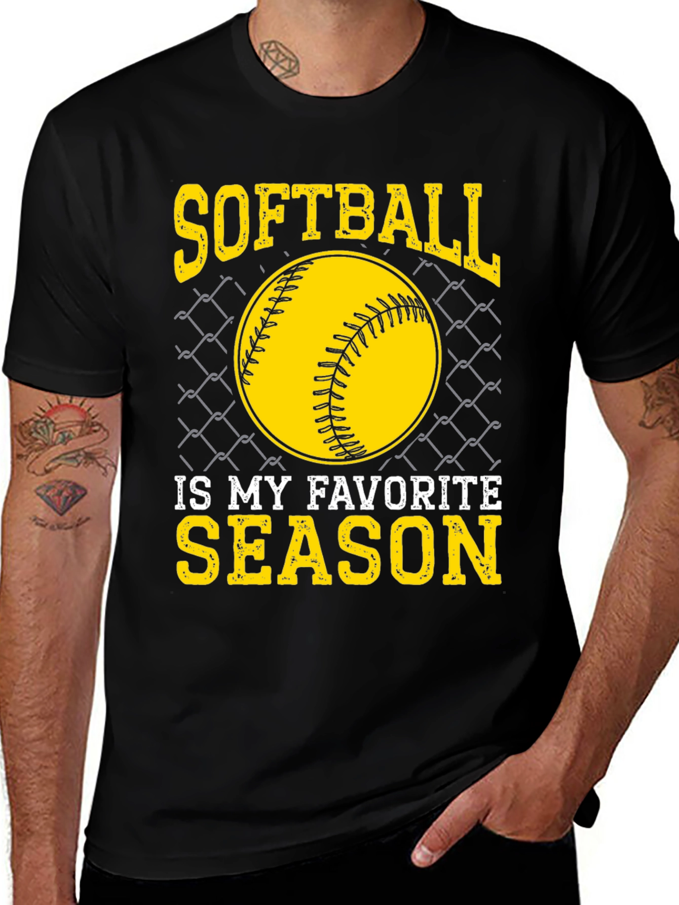 Softball Is My Favorite Season T-Shirt