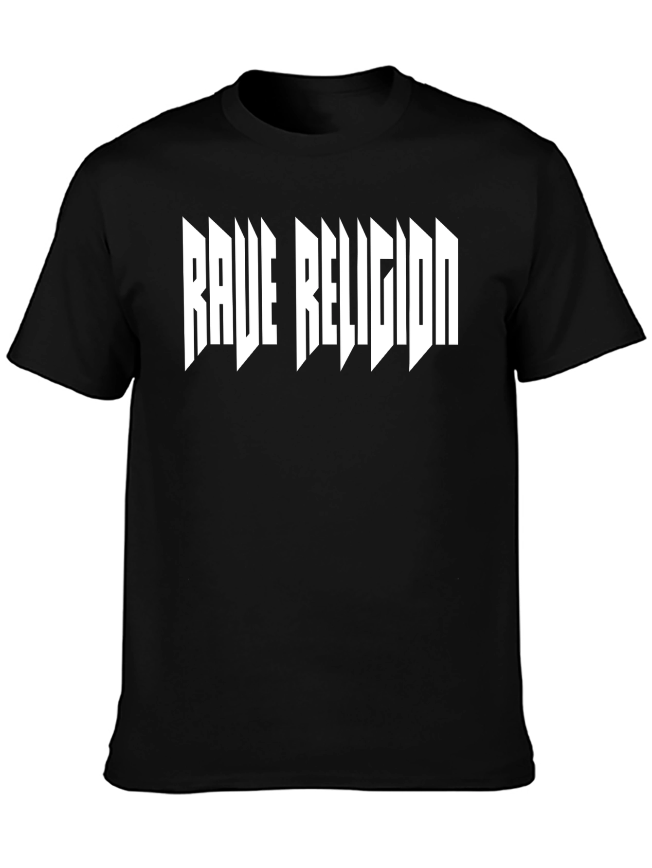 Rave Religion Graphic Tee - Black