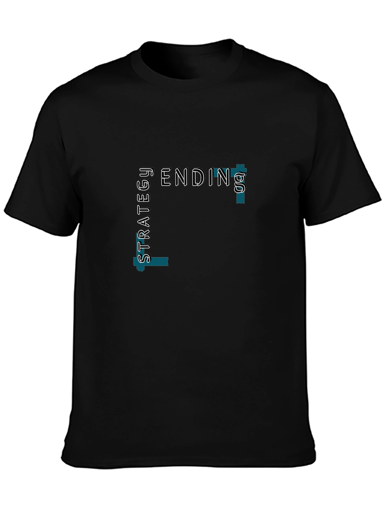 Strategy Ending Black T-Shirt