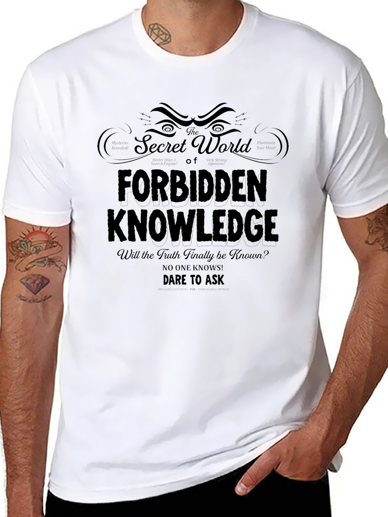 Forbidden Knowledge Graphic T-Shirt