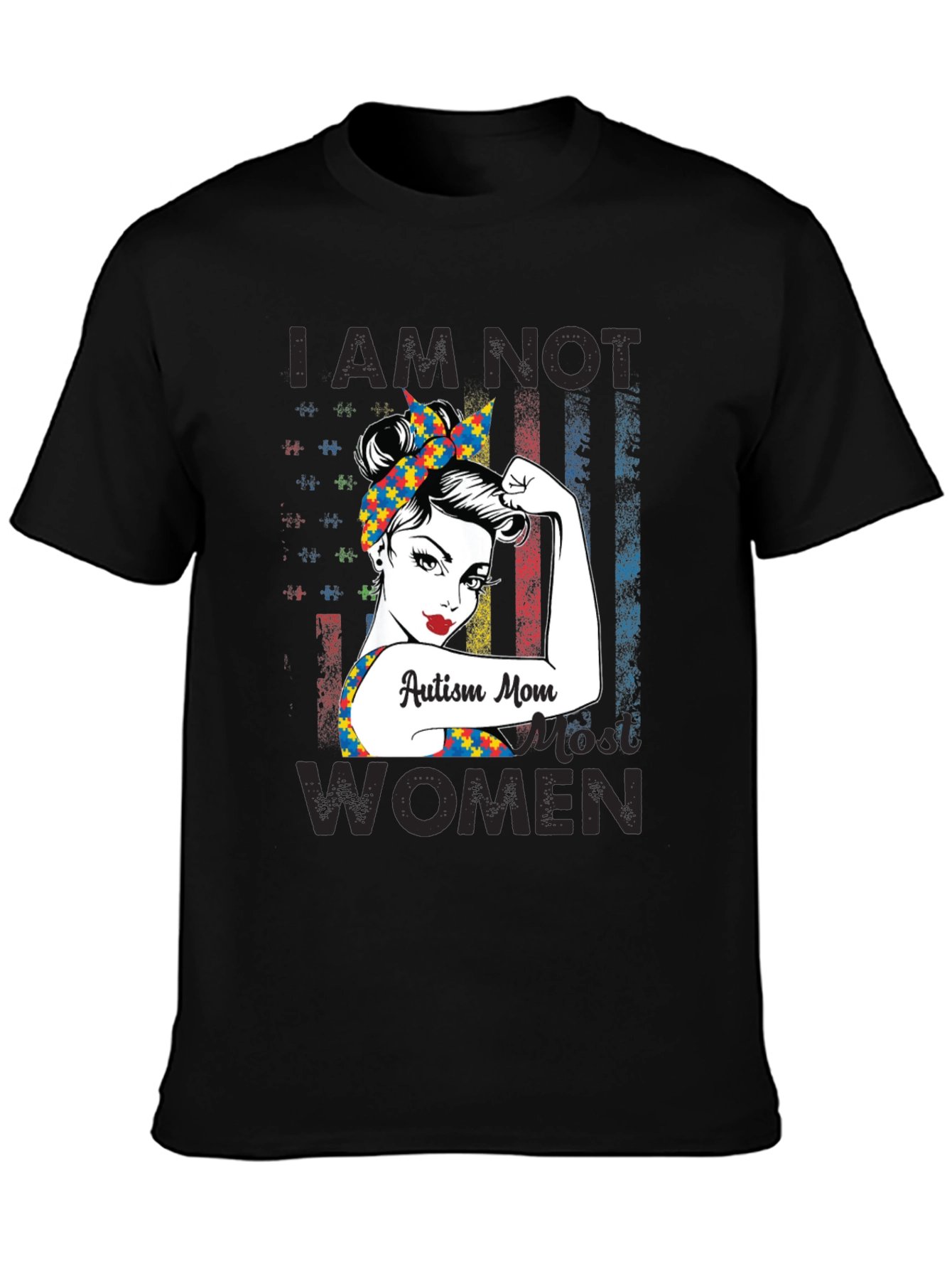 Autism Mom Graphic T-Shirt