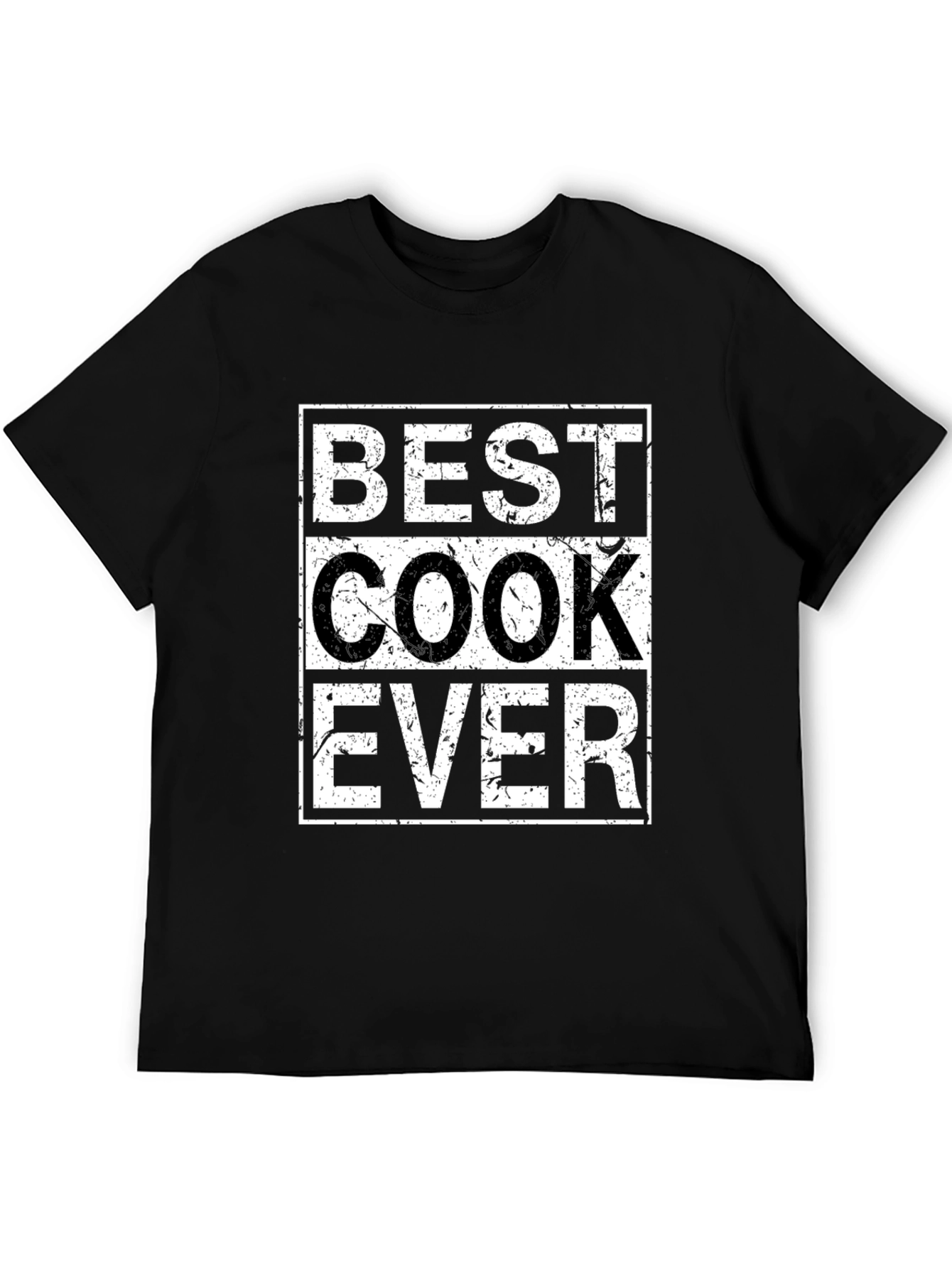 Best Cook Ever T-Shirt - Black Graphic Tee