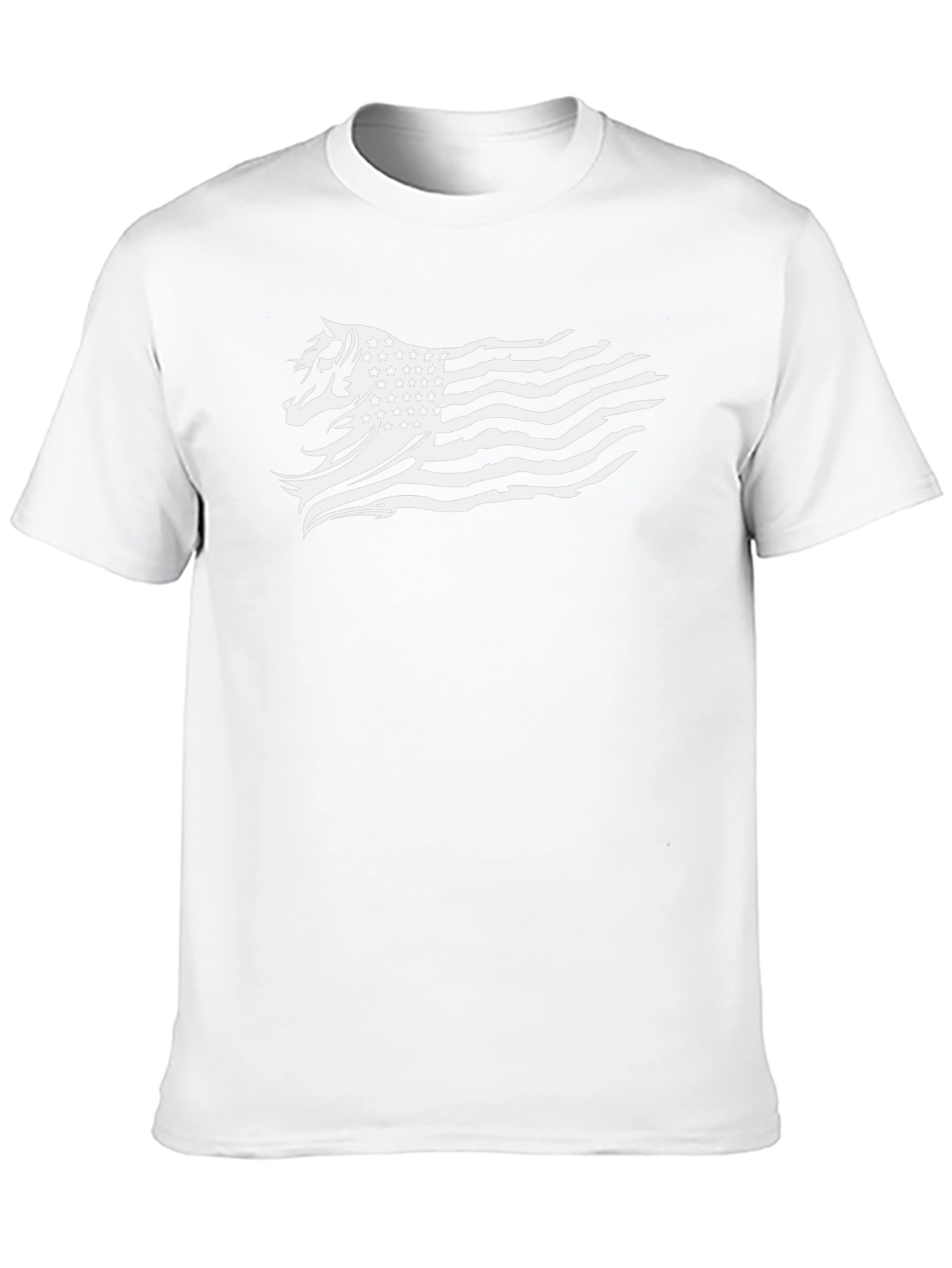 American Horse Flag Graphic T-Shirt