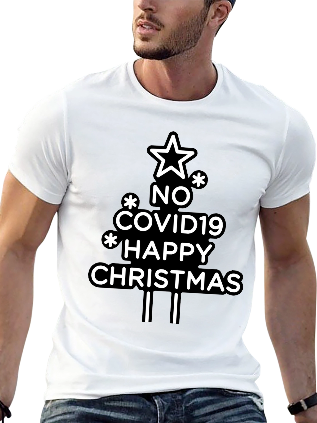 No Covid19 Happy Christmas T-Shirt