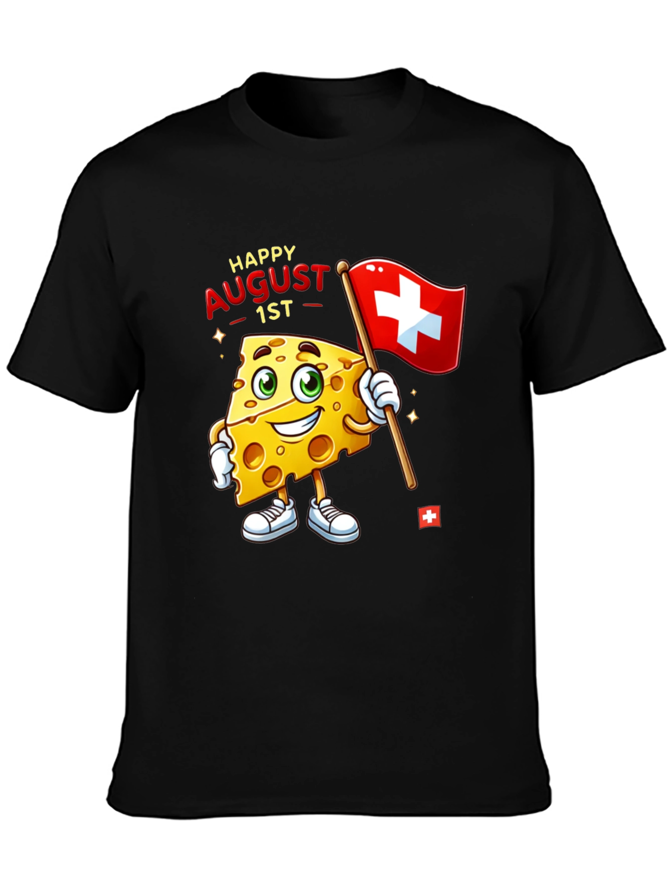 Happy August 1st Switzerland Cheese T-Shirt