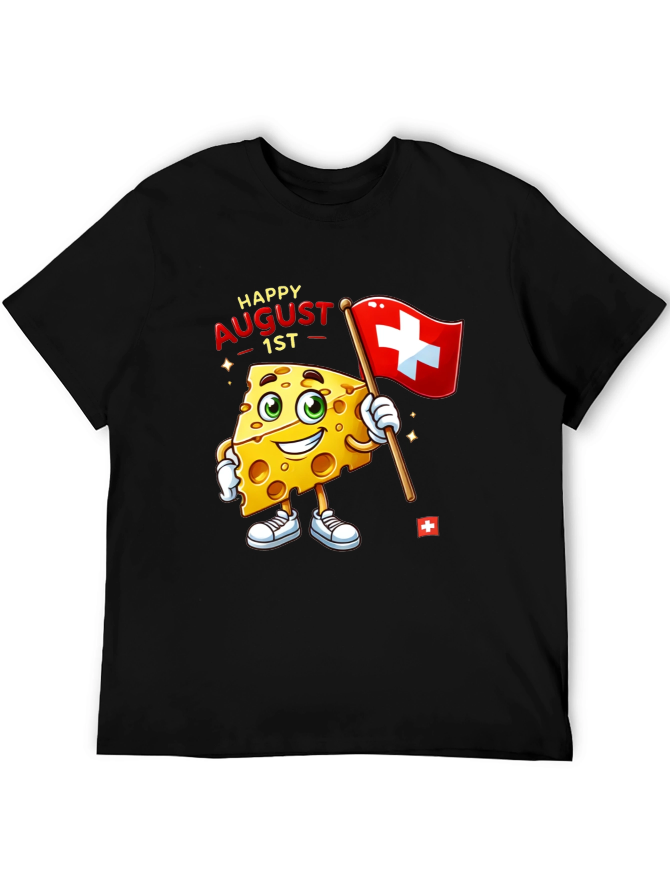 Happy August 1st Switzerland Cheese T-Shirt