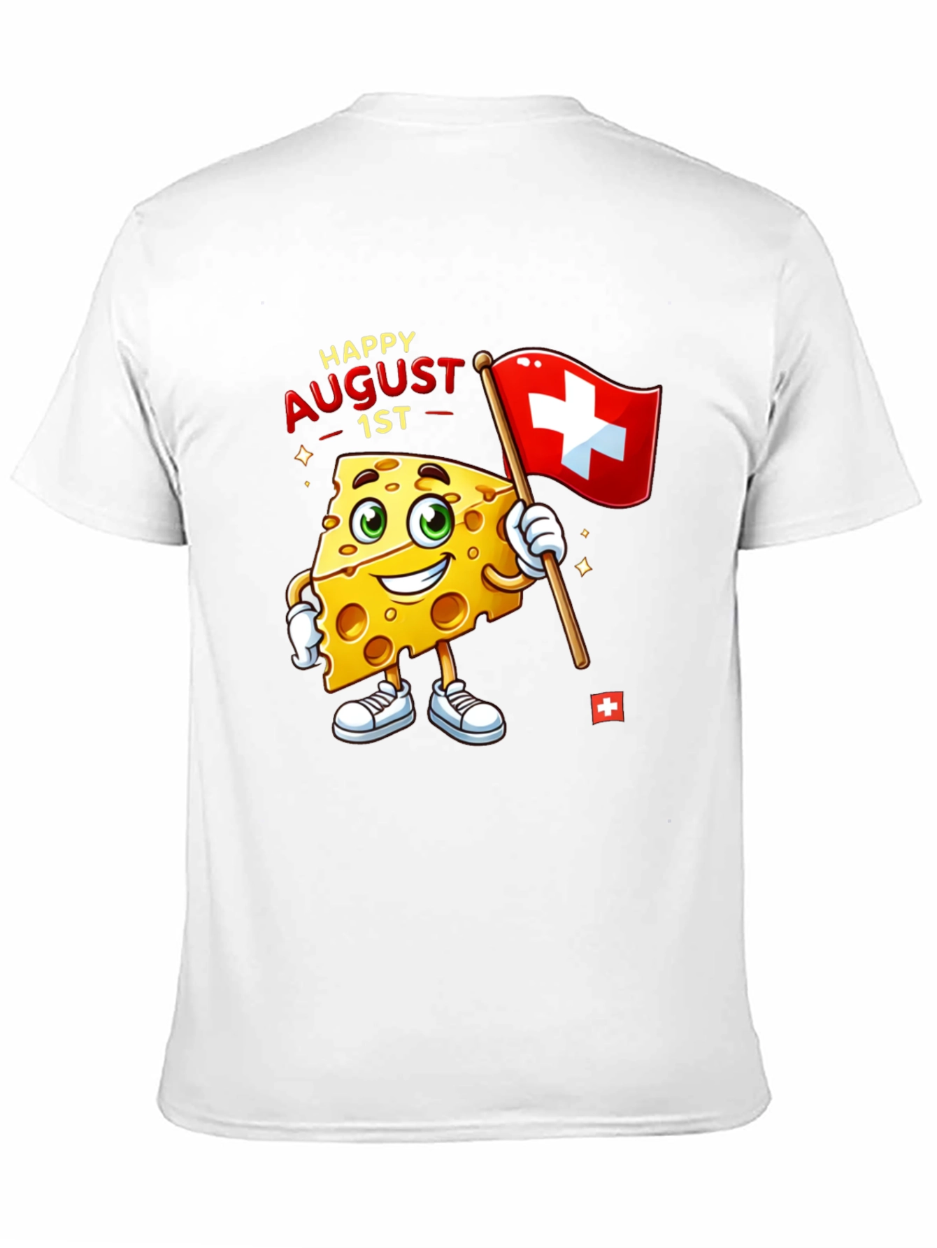Happy August 1st Switzerland Cheese T-Shirt