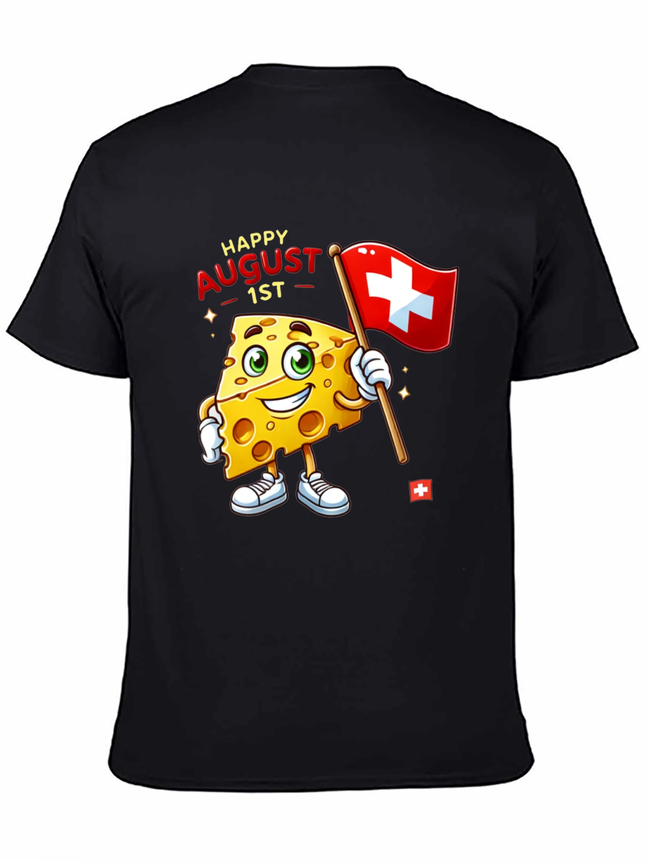 Happy August 1st Switzerland Cheese T-Shirt