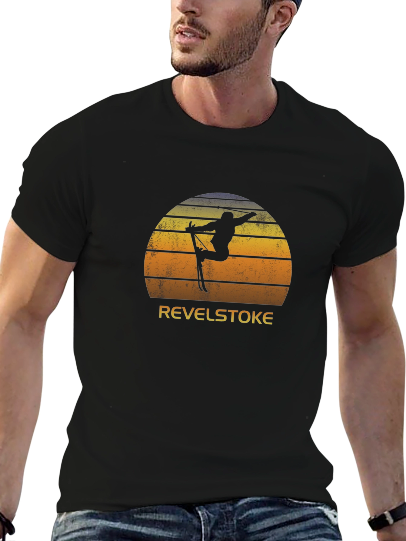 Revelstoke Ski Retro Graphic Tee