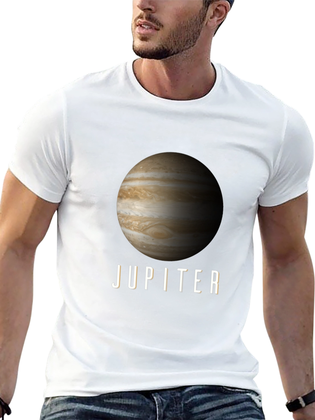 Jupiter Planet Graphic Tee - Stylish Astronomy Shirt