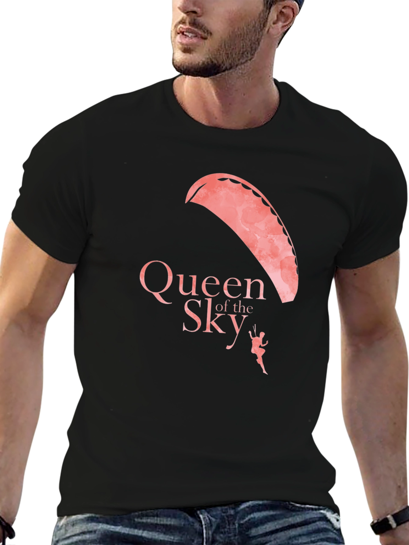 Queen of the Sky Black Graphic Tee
