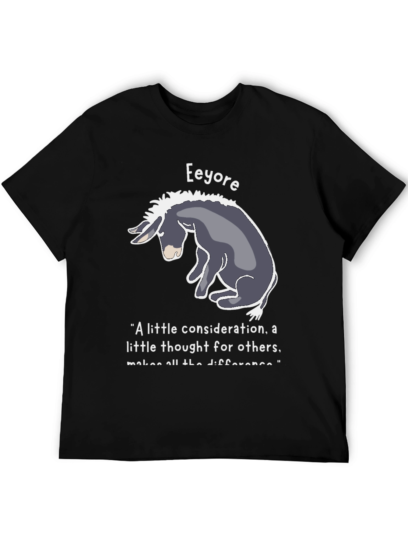 Eeyore T-Shirt: Considerate Thoughtful Design