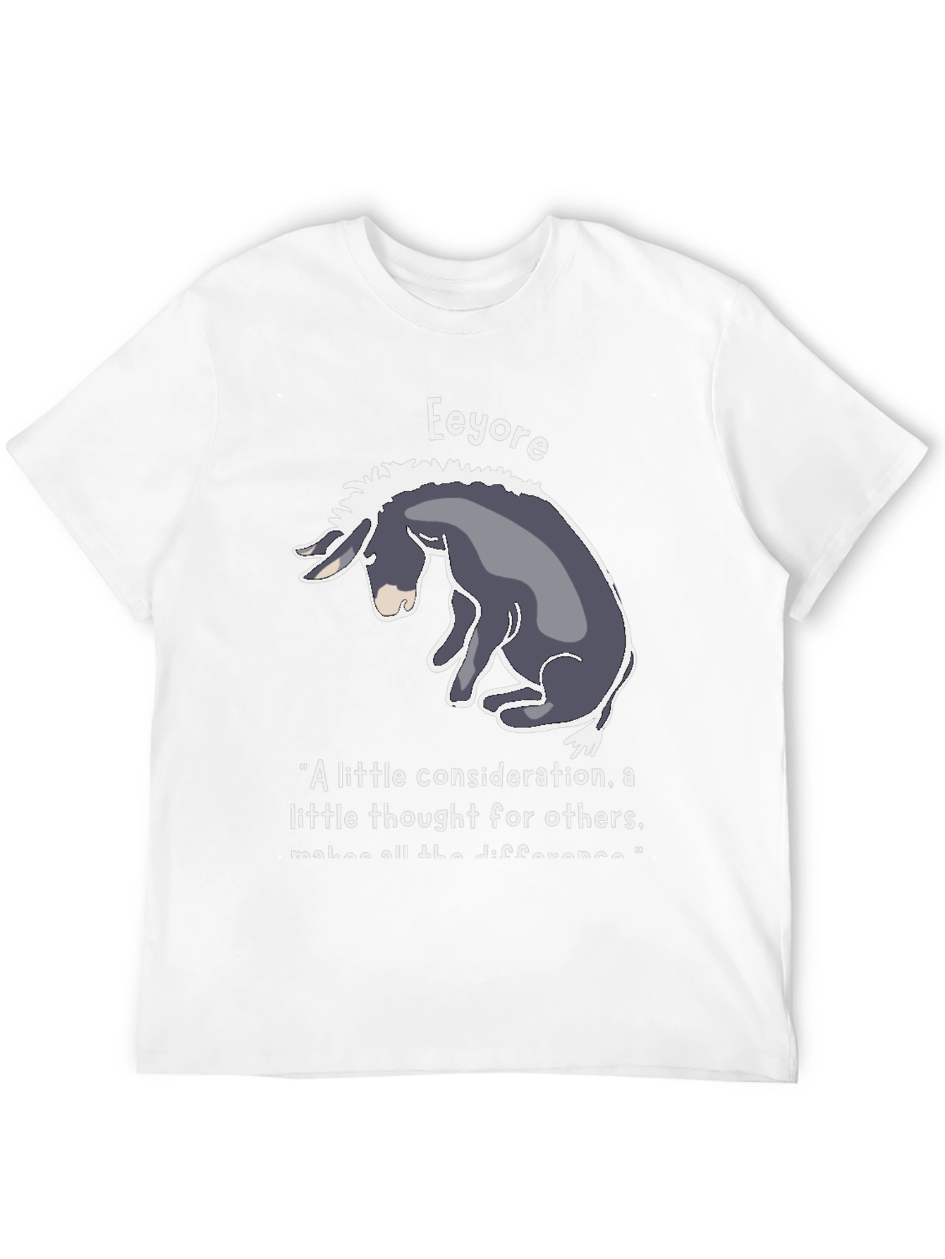Eeyore T-Shirt: Considerate Thoughtful Design