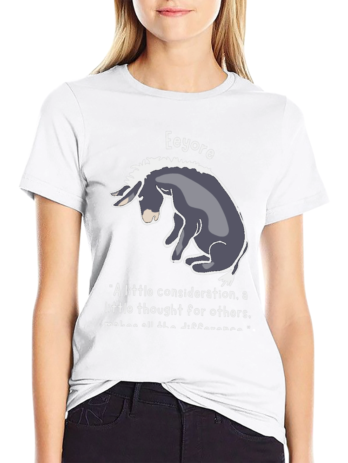 Eeyore T-Shirt: Considerate Thoughtful Design