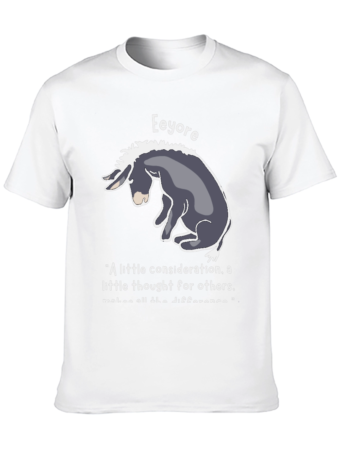 Eeyore T-Shirt: Considerate Thoughtful Design