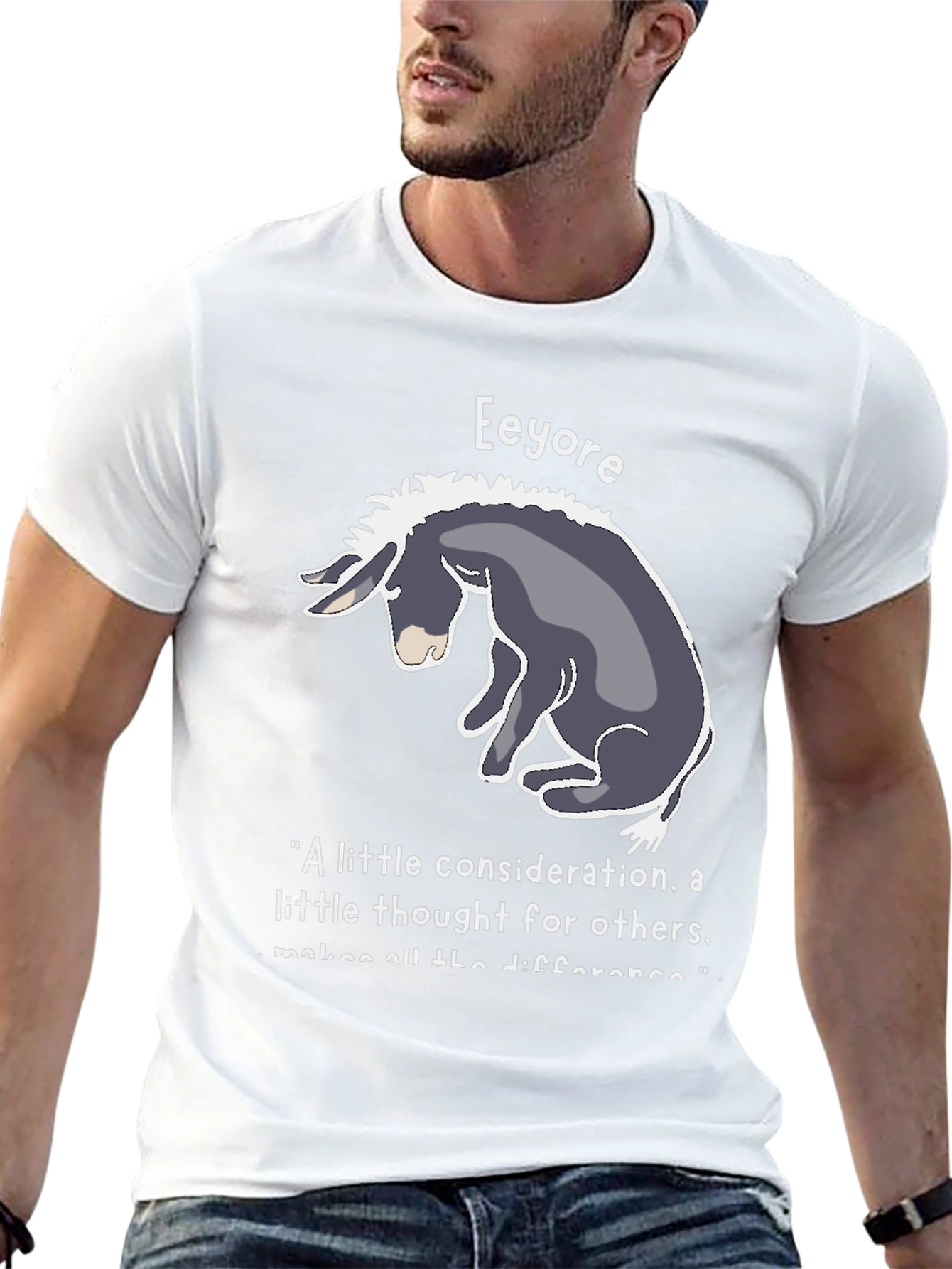 Eeyore T-Shirt: Considerate Thoughtful Design