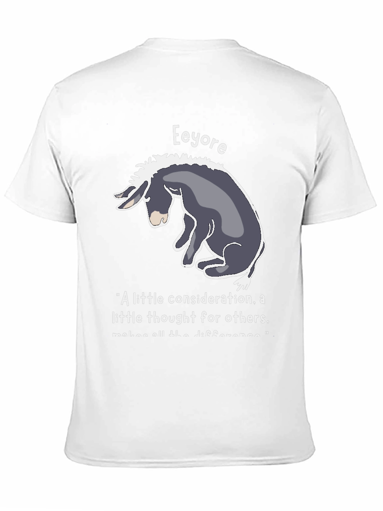 Eeyore T-Shirt: Considerate Thoughtful Design