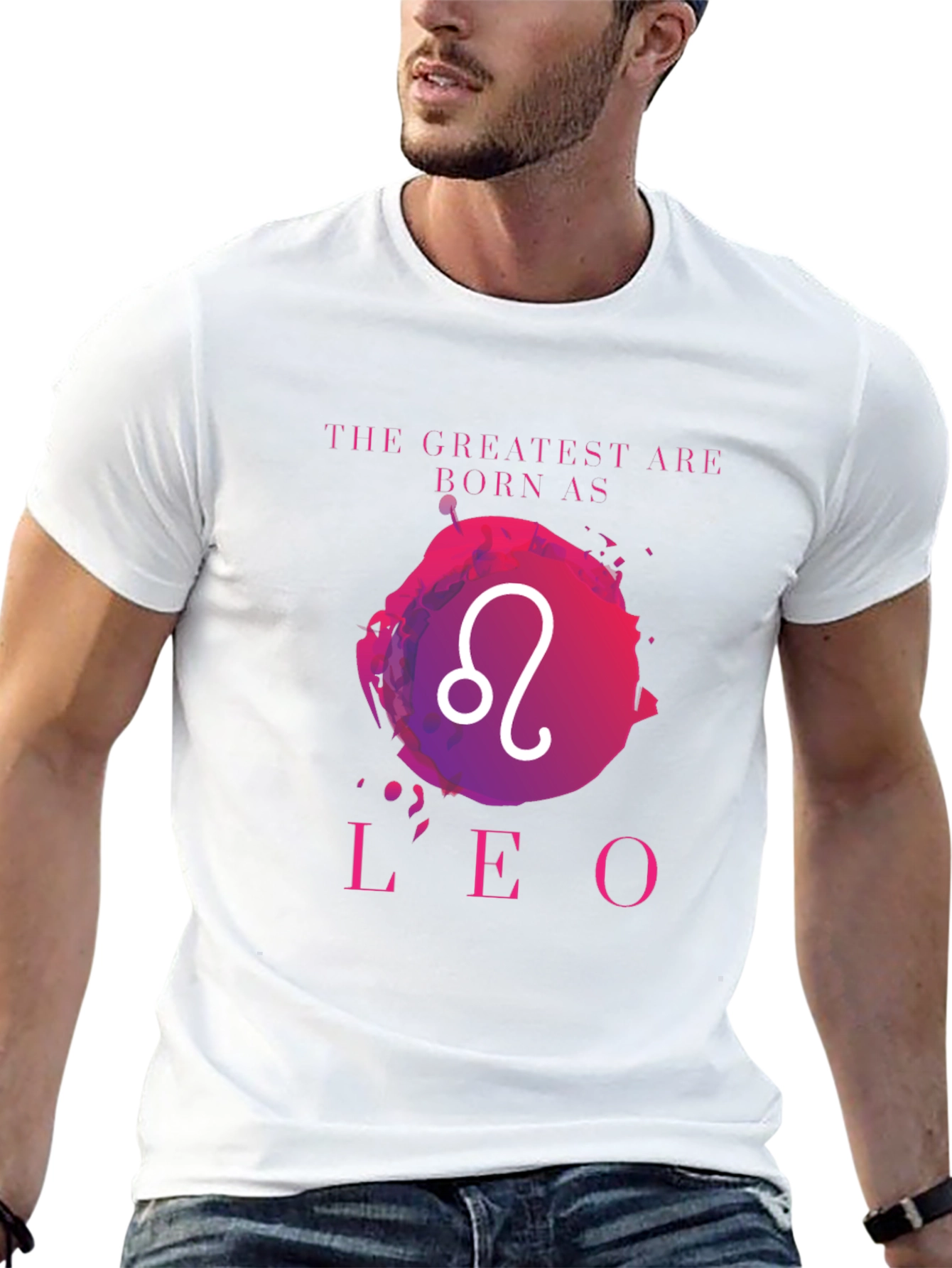 Leo Zodiac T-Shirt: The Greatest Are Born As