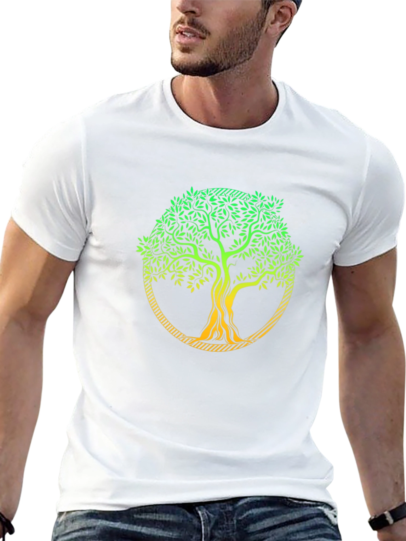 Tree of Life Graphic Tee - Stylish Black T-Shirt