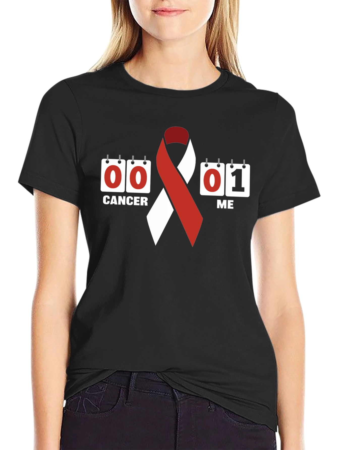 Cancer Awareness Ribbon T-Shirt