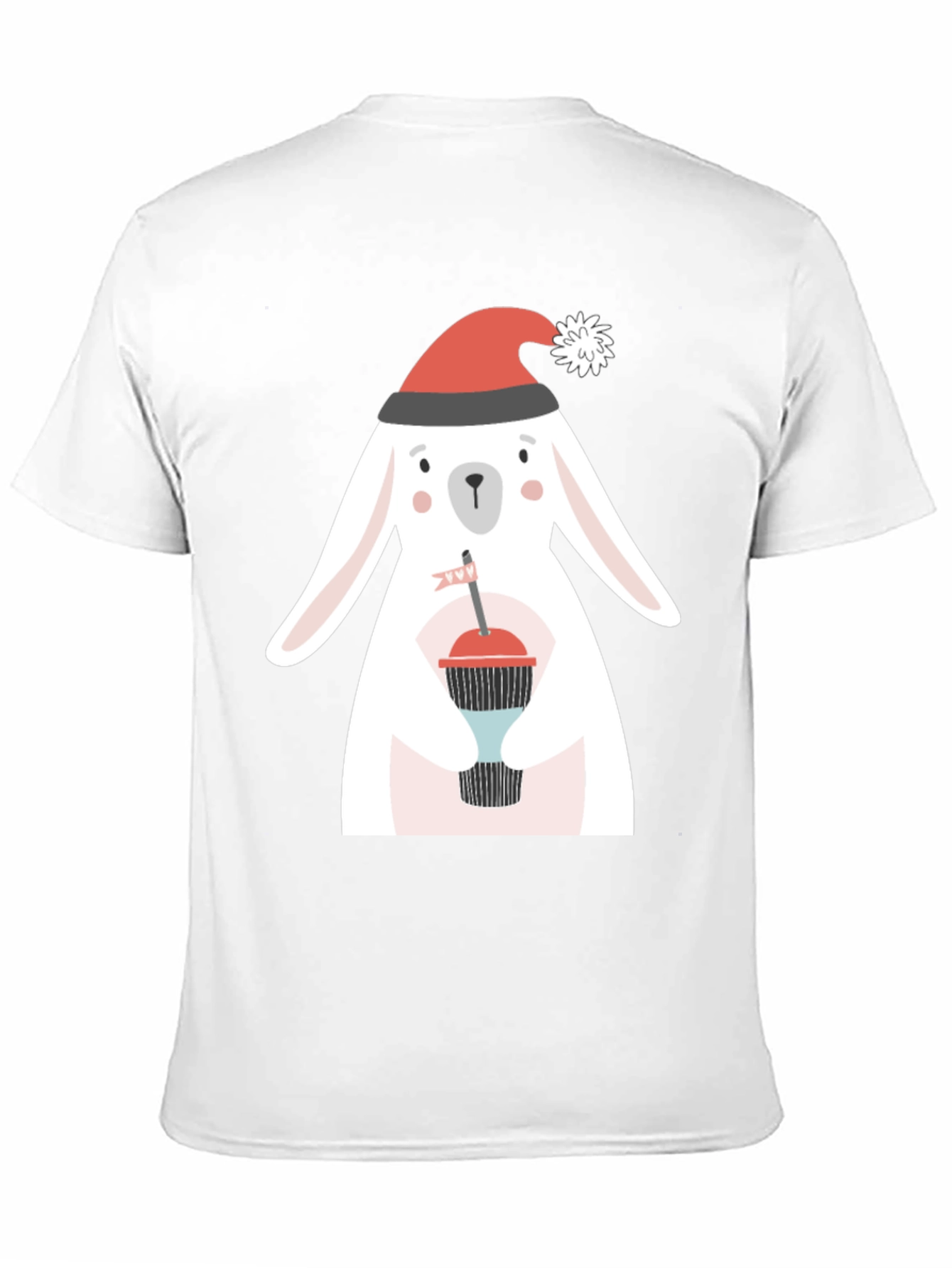 Festive Rabbit Christmas T-Shirt