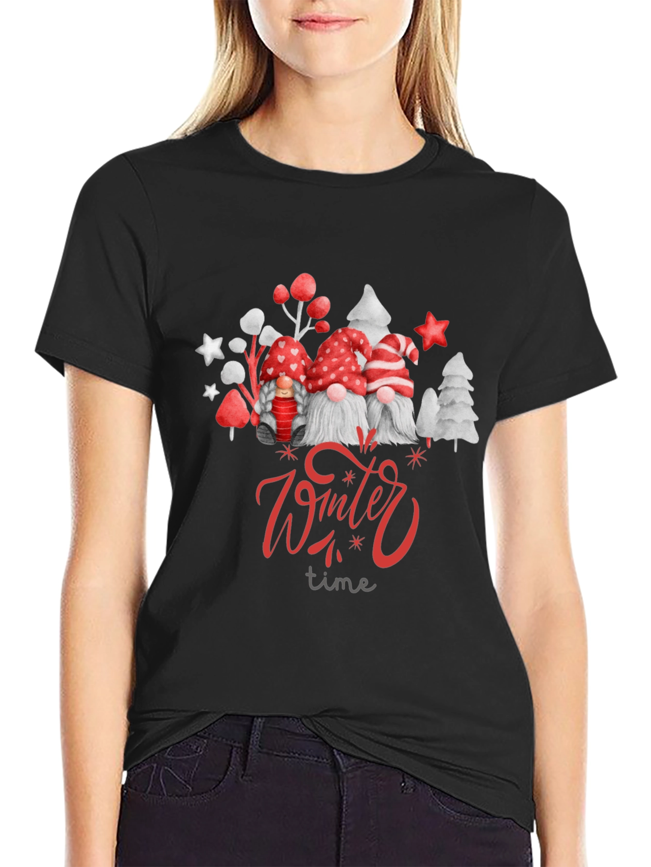 Winter Gnomes Graphic Tee