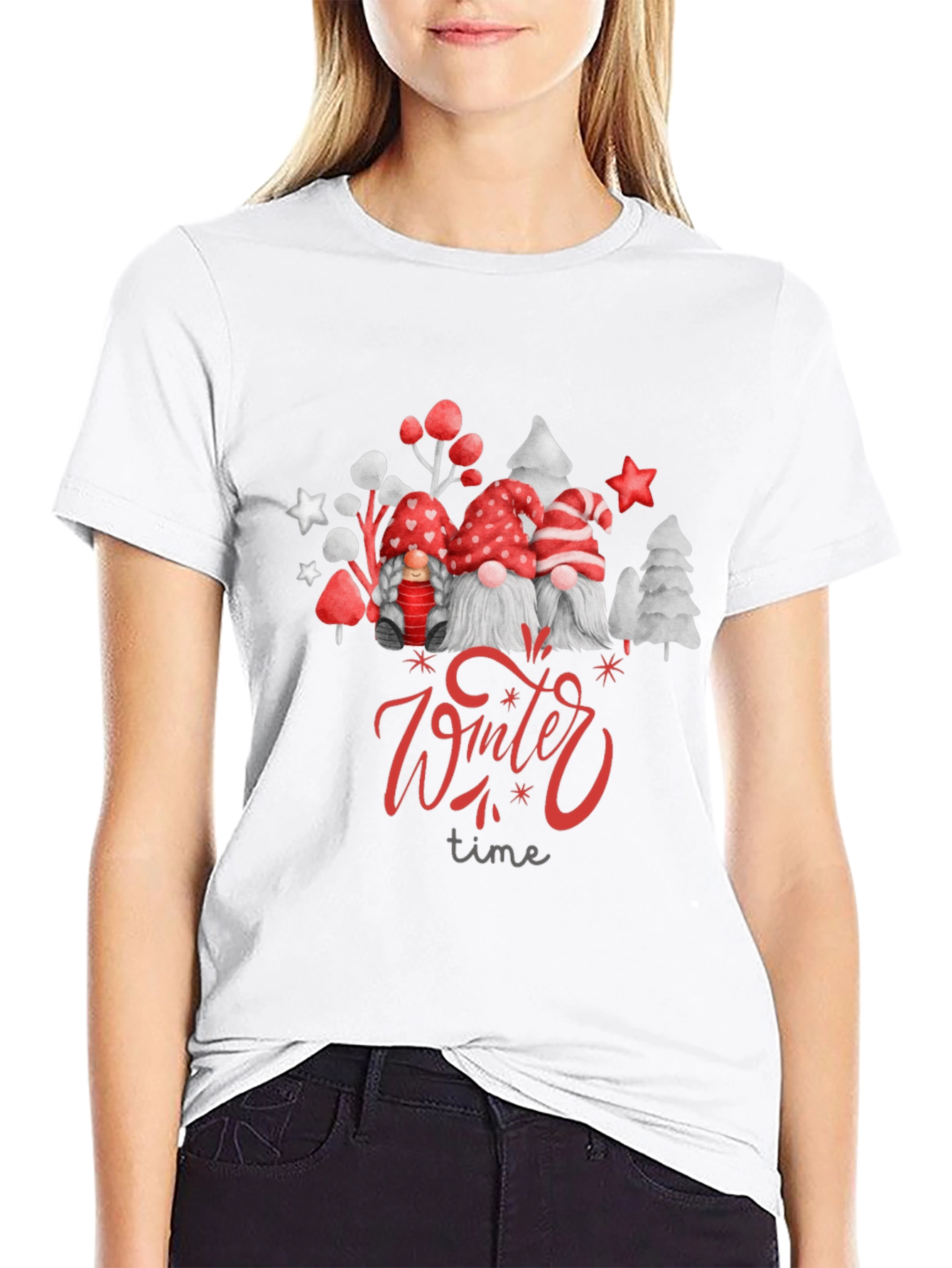 Winter Gnomes Graphic Tee