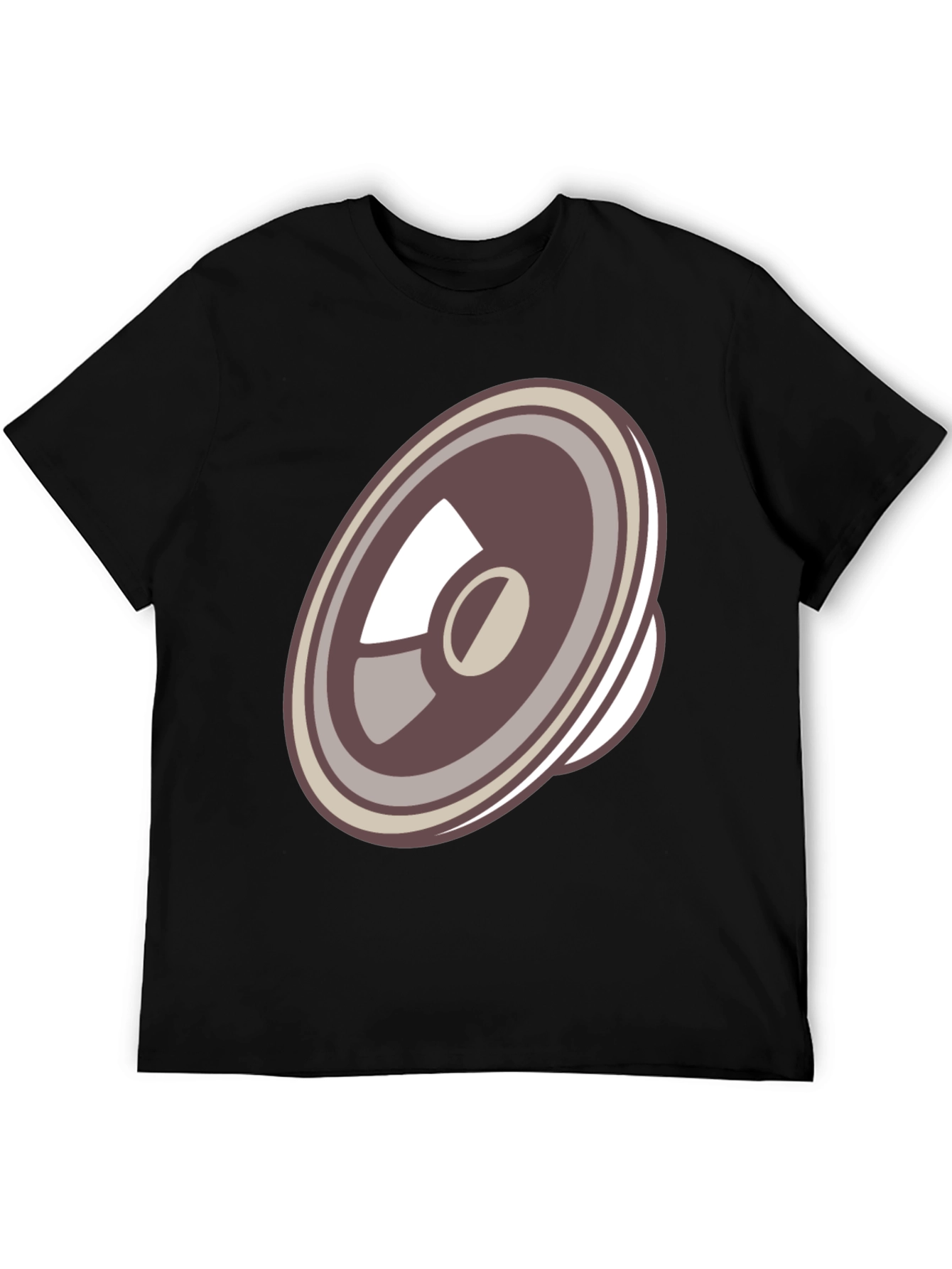 Speaker Graphic Black T-Shirt